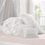 Ensemble d'édredon 4 pièces pour lit simple / simple TG Ivy White-126470627-126470629