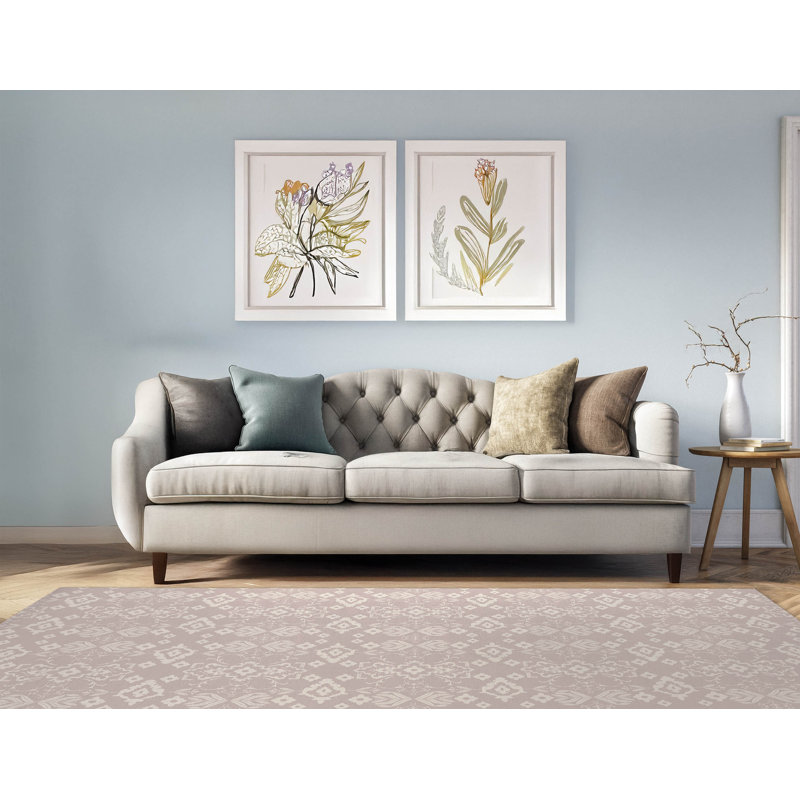 Tapis d'intérieur antidérapant Block, Rectangulaire 3 pi x 5 pi