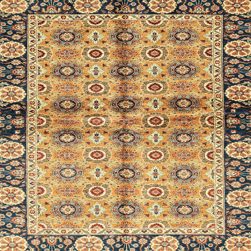 Tapis abstrait moderne 3166, Carré 6 pi
