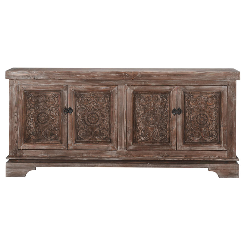 Allen 82'' W Solid Wood Sideboard