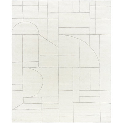 Lorette Hand-Tufted Geometric Rug