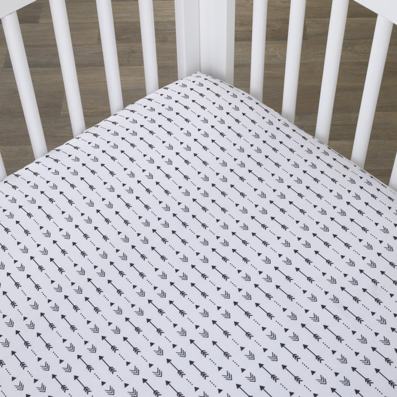 Drap-housse pour lit de bébé Little Love par NoJo Little Man Cave Noelle