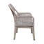Chaise de patio avec coussin Simonacia