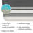 GelPro Elite French Bistro Stripe Collection Striped Water Resistant Anti-Fatigue Non-Skid Kitchen Mat-75959223-75959222