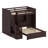 Space-Saving Loft Bed Featuring Climbing Storage Steps, Attached Closet, Multi-Port USB Hub, and LED Light System-1906918223