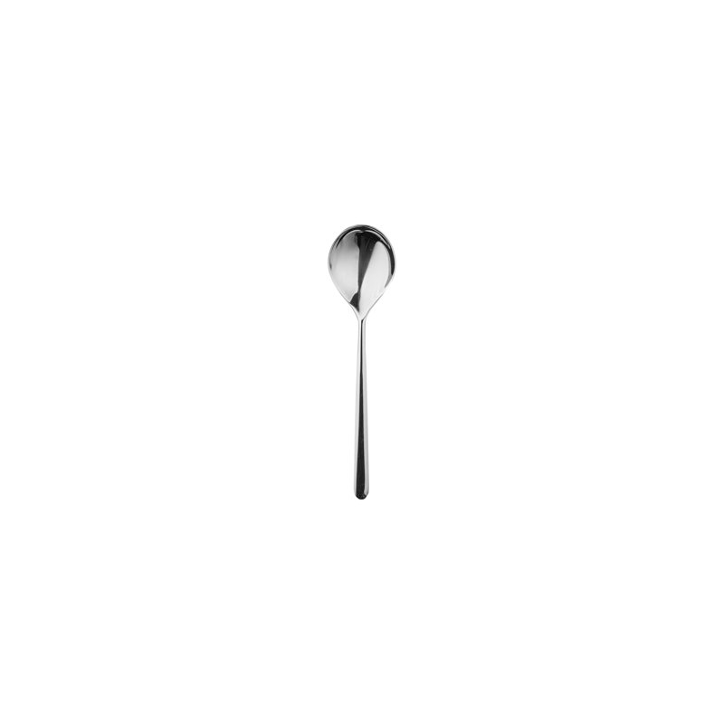 Linea Coffee Spoon - 12 Pieces - Stainless Steel, Stainless Steel
