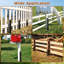 Fence Post Repair Kit 4 Pack, Heavy Duty Spike Anchor for Wood Posts