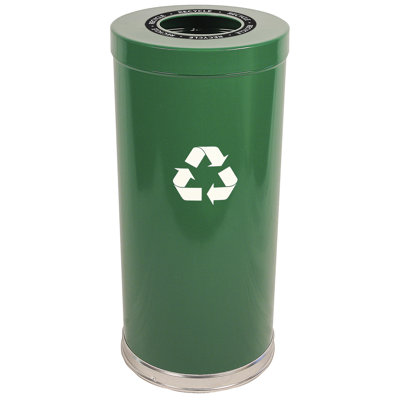 Bac de recyclage en métal