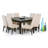 Eastwood Square Dining Table In Java Brown