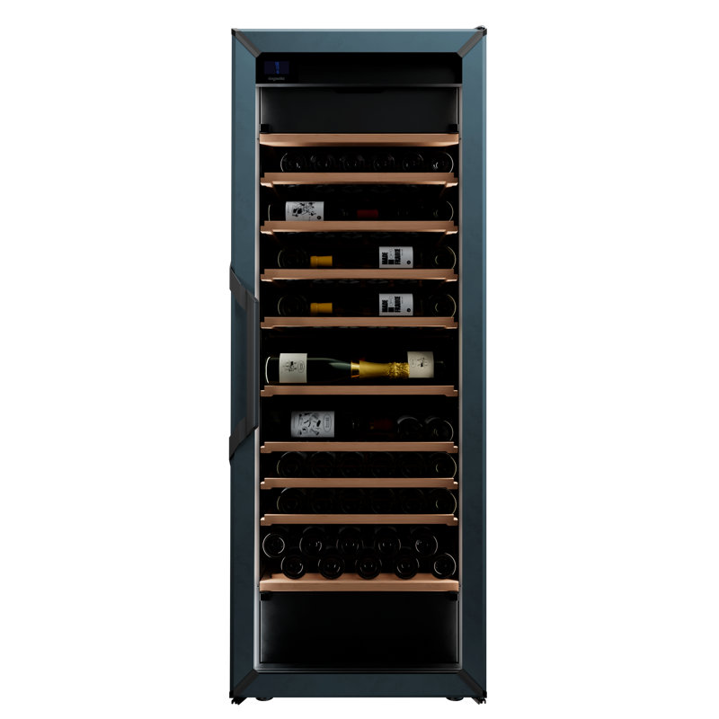 Goguette By The Eurocave Group [162+ Bottles] Freestanding Three-Zone Wine Refrigerator, Slate Blue