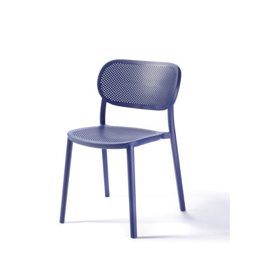 Chaise empilable de salle à manger 