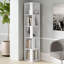 Bensonhurst Corner Bookcase Unique Design & Modern Style-1022515282