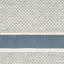 Tapis rayé en laine / coton tissé à la main Tricia bleu / ivoire-20112137