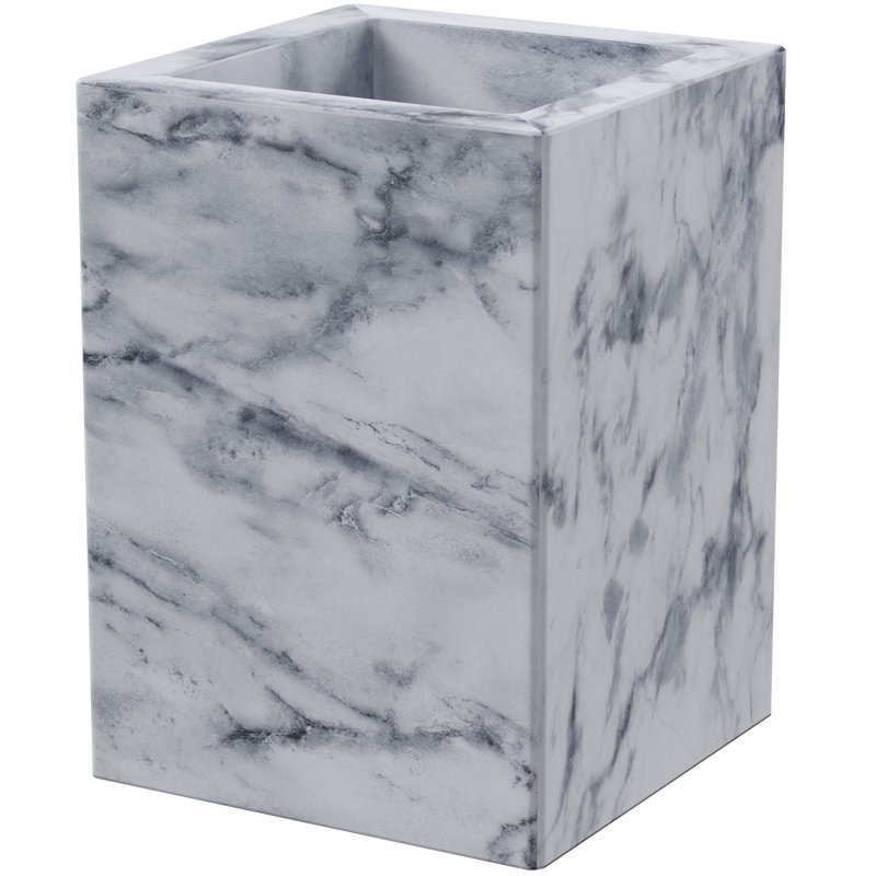 Gobelet de salle de bain Graciela Point, Gris nuageux