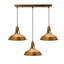 Gaudreau 3 - Light Brass Kitchen Island Pendant-671571128