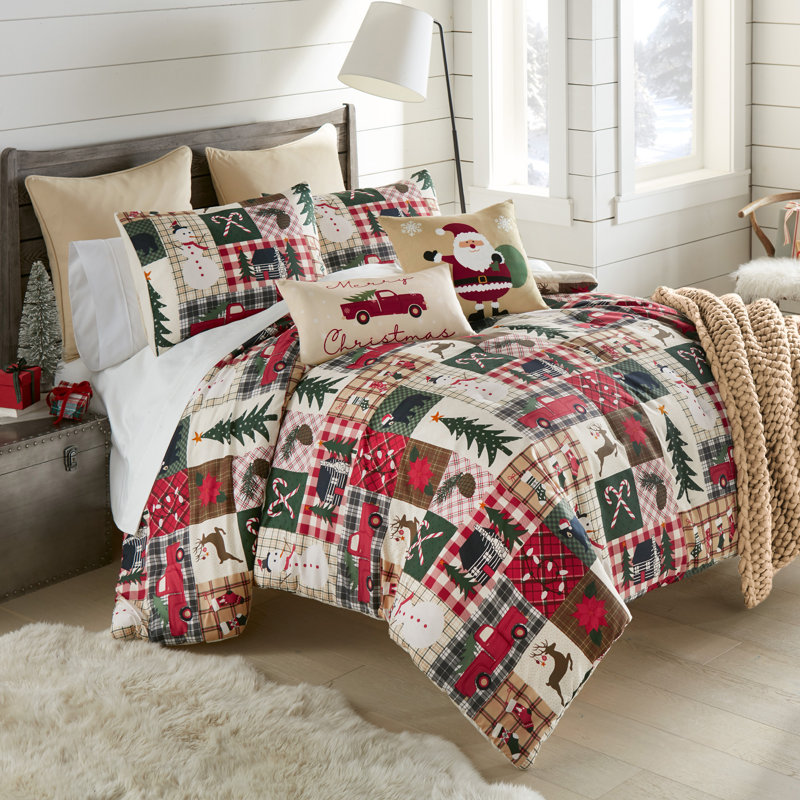 Ensemble d'édredon Holiday Dream par Your Lifestyle, Édredon grand + 2 taies d'oreiller standard