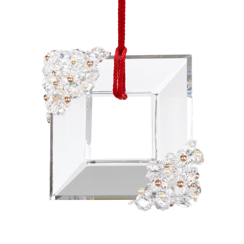 Eva 1 - Light LED Pendant, Polished Chrome/Red Rope