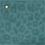 Leopardess Dusty Turquoise Hand-Tufted Responsible Wool Rug-885164727
