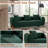 87" Upholstered Sherpa Boucle Sofa with Solid Wood Legs-1668528202