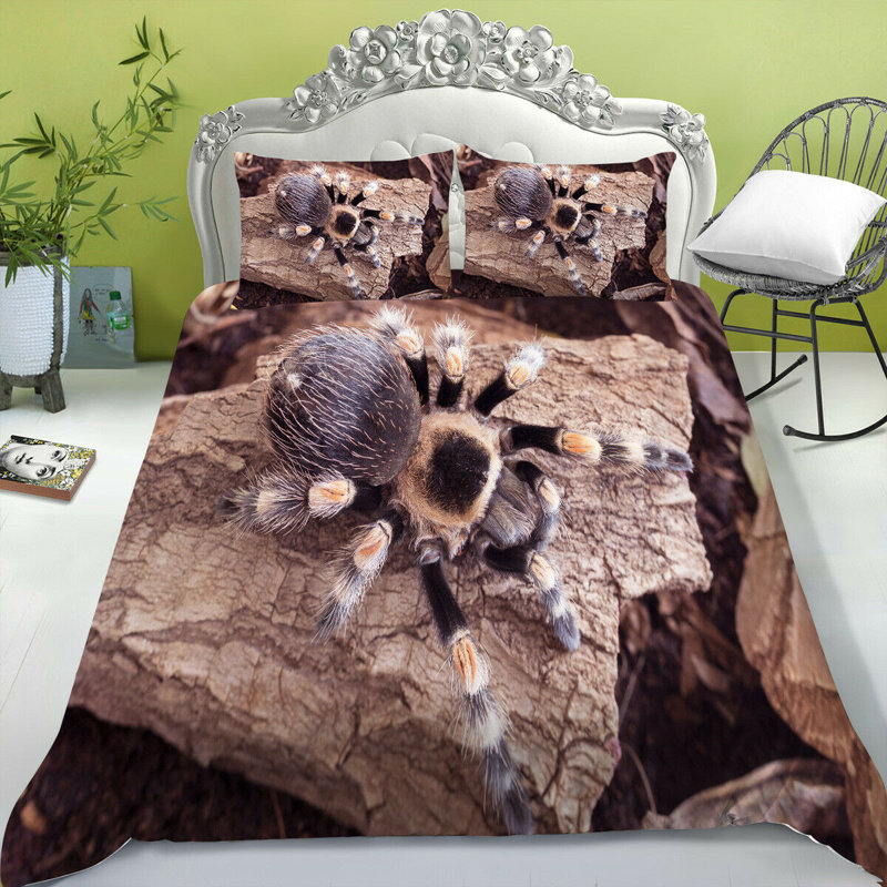 Emit Abstract Duvet Cover with Pillowcases Included, 200 x 220cm Duvet Cover + 2 Housewife Pillowcases