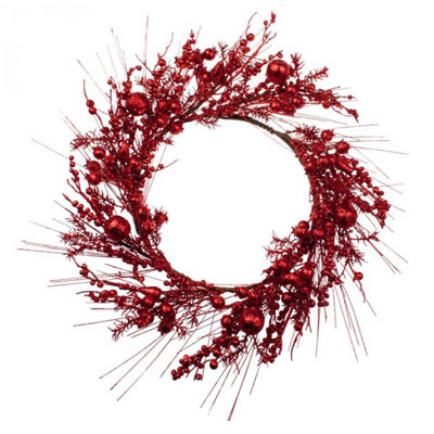 Faux Fruit 45cm Wreath
