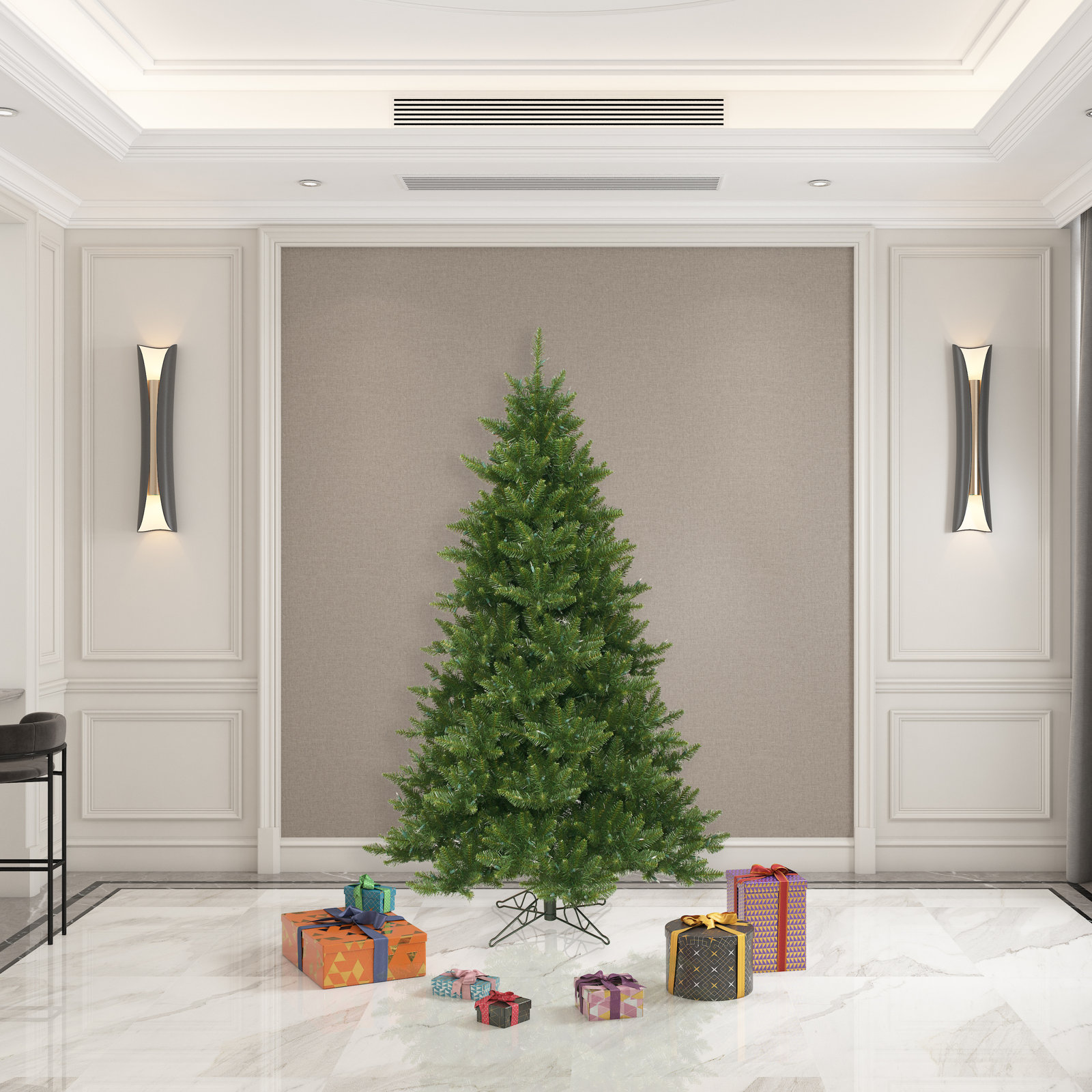 Peabody 14' Fir Christmas Tree, 6.5', Unlit