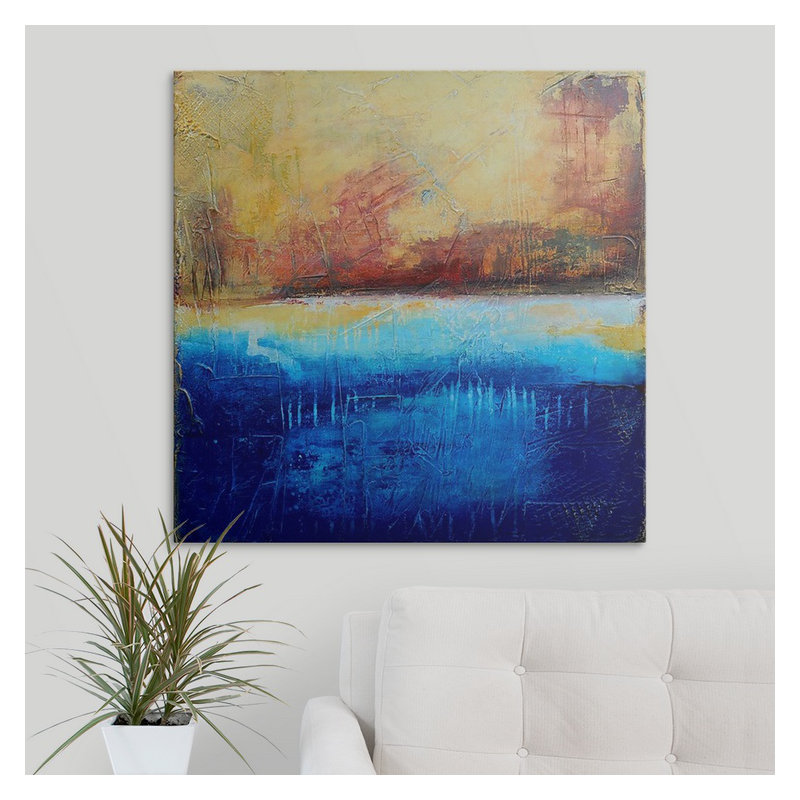 «Venice Grand Canal» par Frisco, impression, H 35 po x l 35 po x P 1,5 po, Toile