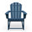 HDPE Wooden Rocking Adirondack Chair-1451337179