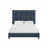 Boucle Upholstered Platform Bed-1799189411-1799189410