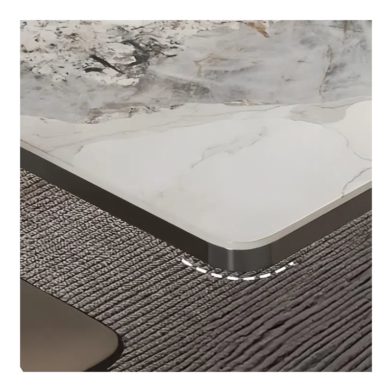Table de salle à manger moderne à petit espace, 29.52"H x 59.05"L x 31.49"W