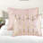 Contemporary Bedding Sets, Metallic Blush Comforter With Decorative Pillows