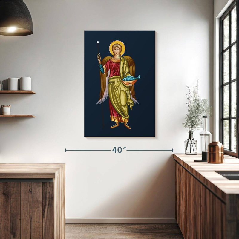 Leisha Archangel Raphael, 39" H x 26" W