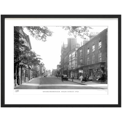 Knaresborough, High Street 1921 - Single Picture Frame Print