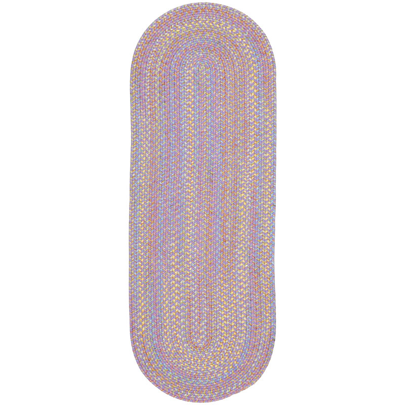 Berklee Synthetic Indoor / Outdoor Rug, Oval 2' x 8'
