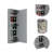 5-Shelf Wall Mounted Shoe Storage Cabinet With Mirror Door