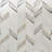 Mogo 10.82'' W x 13.3'' L Polished Marble and Glass Mosaic Tile-55658983