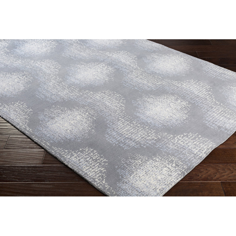 Chaim Wool Ikat Indoor Rug, Rectangle 5' x 7'6"