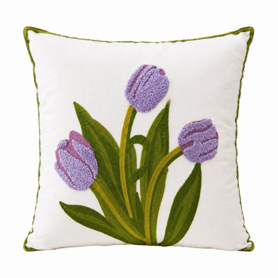 Tulip Pillow Covers 17.7X17.7 Pack Of 2