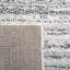 Tapis gris / ivoire à motif abstrait Mena-805439954