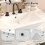 Ensemble de meuble-lavabo double-1635804763