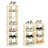 Vertical Shoe Rack: 8 Tiers Stackable Shoe Rack