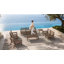 Ensemble de conversation de patio en PEHD pour 4 personnes avec coussins, ensemble de canapé de patio toutes saisons, ensemble de conversation extérieur-1408171919-1408171925-1408171927