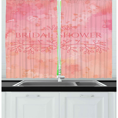 Pointed Kitchen Curtain