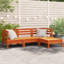 Liesl 190.5cm Wide Wood Patio Sofa-273084304
