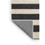 Tapis beige à rayures horizontales lavable à la machine-1640759752