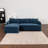 Alameda 109" W Velvet L-Shaped Sectional-1904097381-1904097378