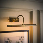 Capri 2 -Light Hardwired Wall Mounted Picture Light
