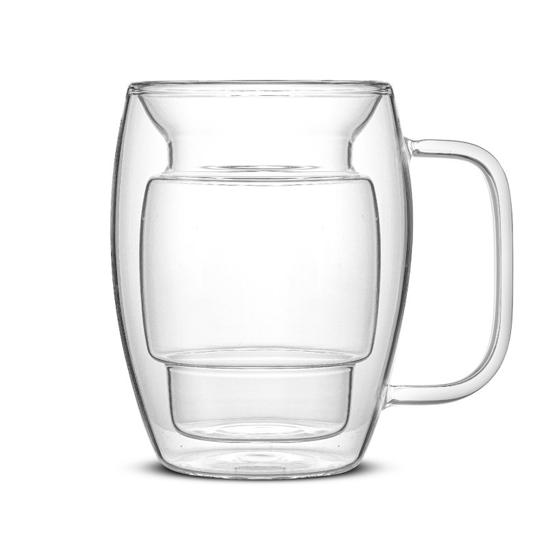 Verres à thé à double paroi JoyJolt Cadus, 16 oz