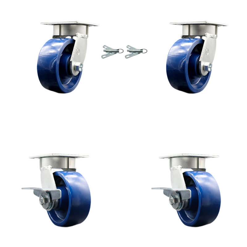 Kingpinless Solid Caster