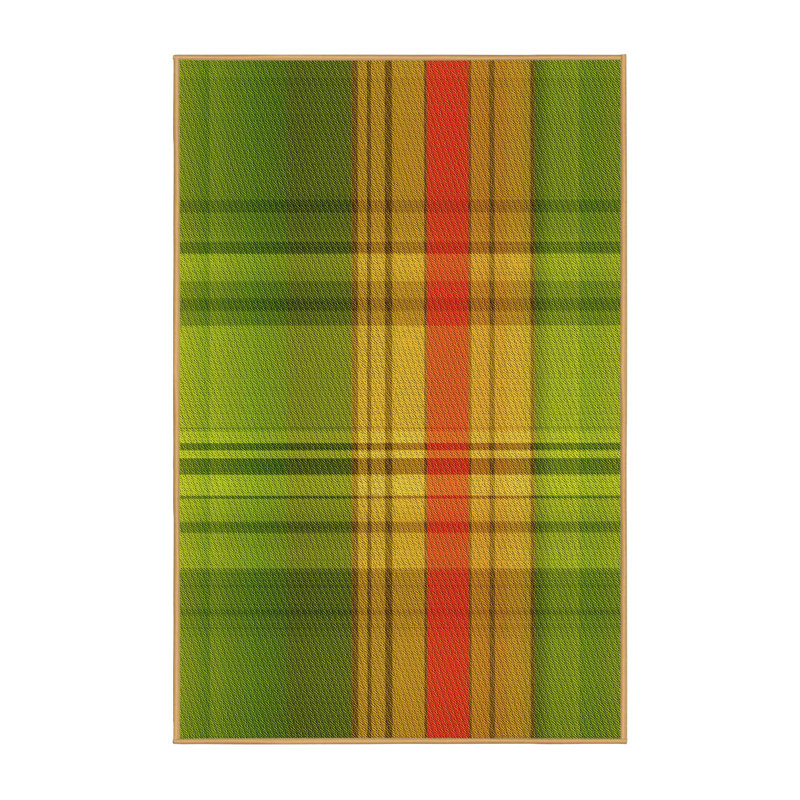Plaid Indoor Rug, Runner 2' x 5'